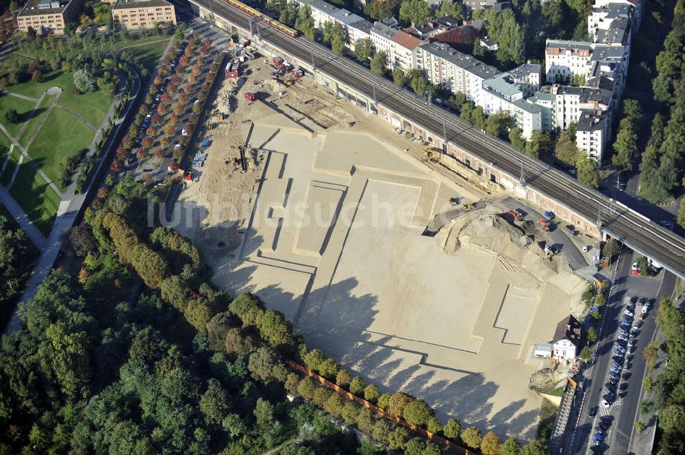 Luftbild Berlin - Neubau Bundesinnenministerium Berlin