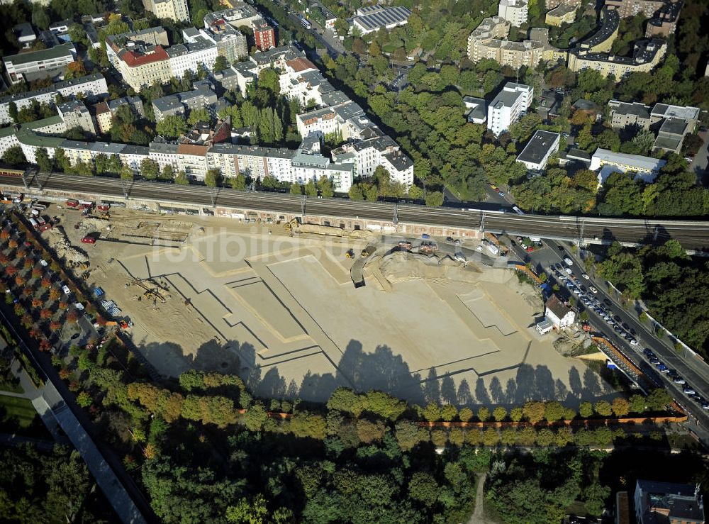 Luftbild Berlin - Neubau Bundesinnenministerium Berlin