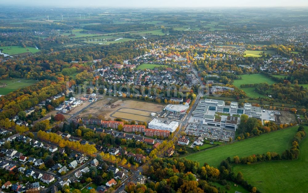 Hamm von oben - Neubau des Campus der Hochschule Hamm-Lippstadt in Hamm im Bundesland Nordrhein-Westfalen