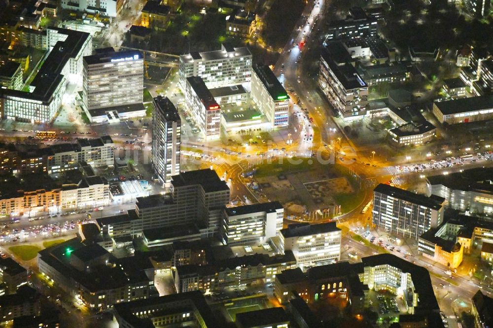 Luftbild Berlin - Neubau Deutsche Bank Campus an der Otto-Suhr-Allee am Ernst-Reuter-Platz im Stadtteil Charlottenburg von Berlin