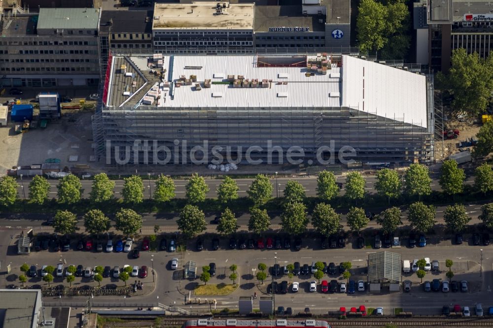 Dortmund aus der Vogelperspektive: Neubau des Deutschen Fußballmuseums in Dortmund im Bundesland Nordrhein-Westfalen