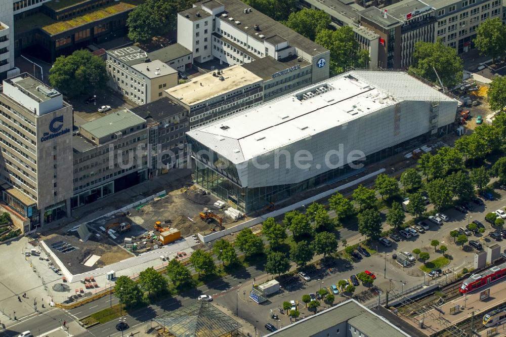 Luftbild Dortmund - Neubau des Deutschen Fußballmuseums in Dortmund im Bundesland Nordrhein-Westfalen