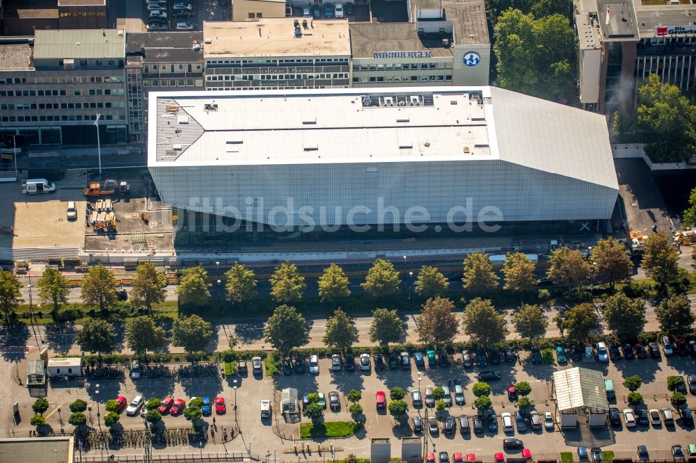 Dortmund aus der Vogelperspektive: Neubau des Deutschen Fußballmuseums in Dortmund im Bundesland Nordrhein-Westfalen