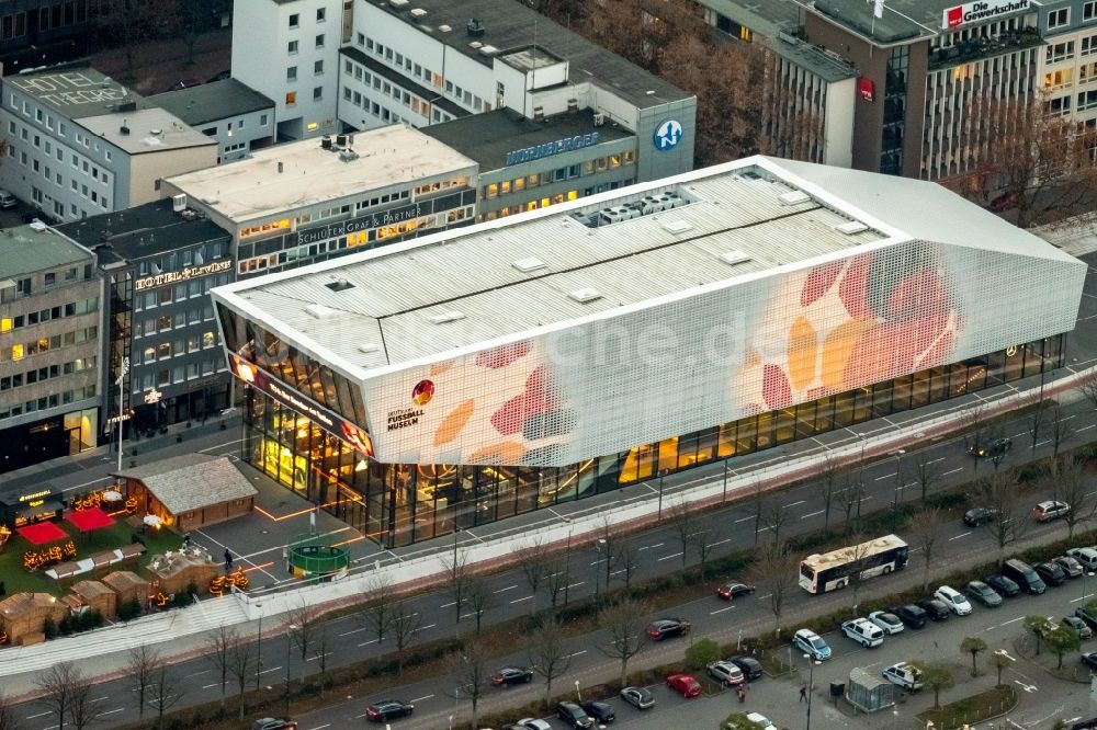 Luftbild Dortmund - Neubau des Deutschen Fußballmuseums in Dortmund im Bundesland Nordrhein-Westfalen