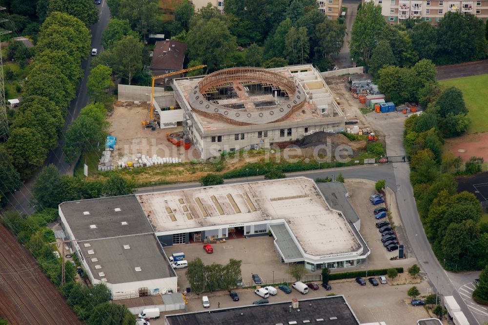 Essen von oben - Neubau der DITIB-Zentralmoschee in Essen im Bundesland Nordrhein-Westfalen