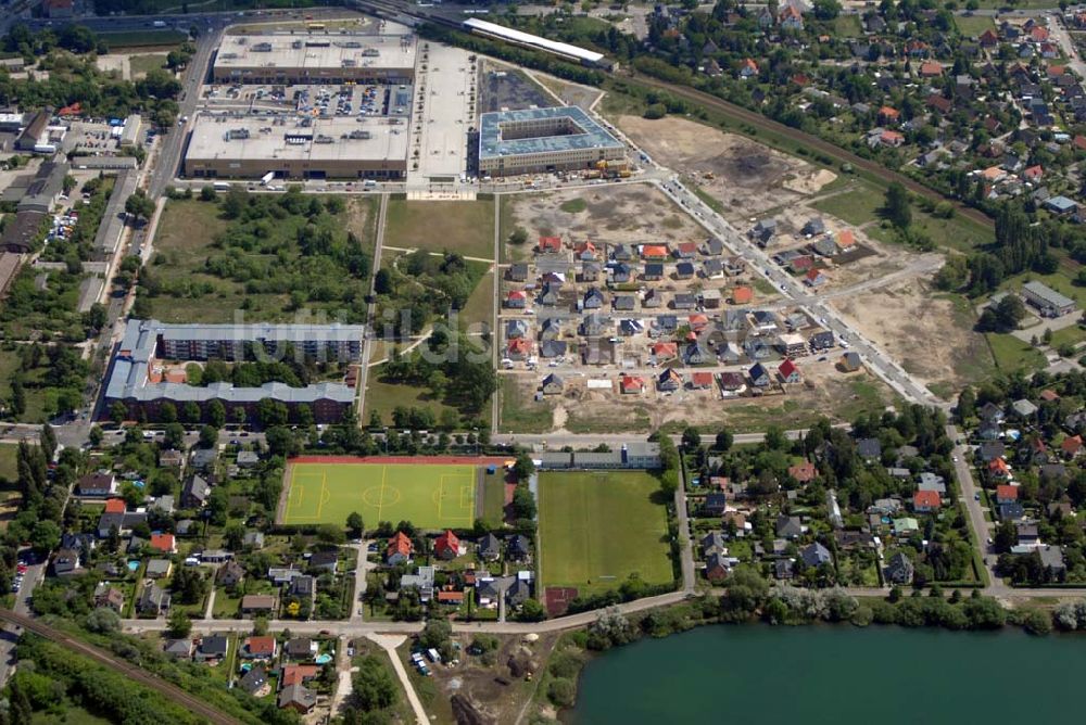 Luftbild Biesdorf - Neubau von Einfamilienhäuser in Biesdorf