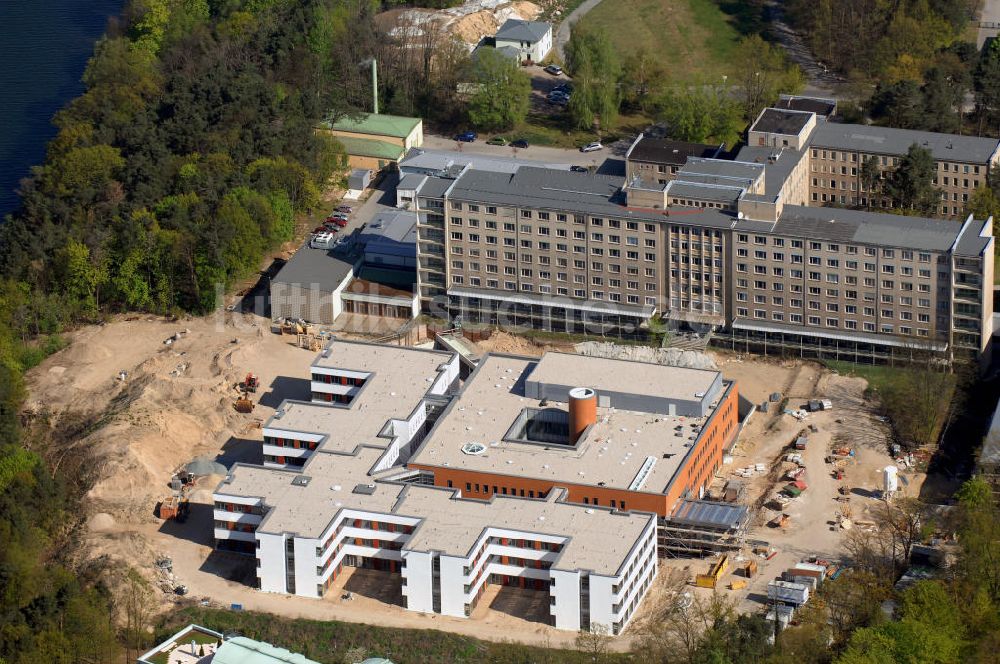 Luftbild Rüdersdorf - Neubau des Evangelisch-Freikirchlichen Krankenhaus Rüdersdorf