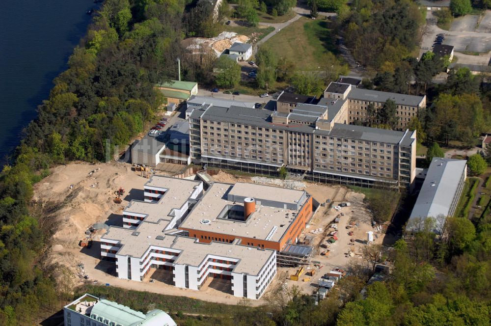 Luftaufnahme Rüdersdorf - Neubau des Evangelisch-Freikirchlichen Krankenhaus Rüdersdorf