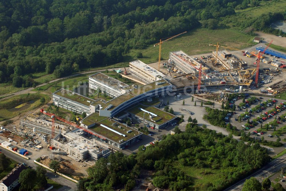 Koblenz aus der Vogelperspektive: Neubau der Fachhochschule Koblenz