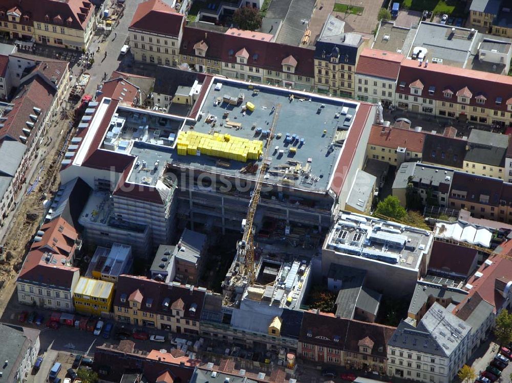 Luftaufnahme Potsdam - Neubau und Fassaden Rekonstruktion der Karstadt Filiale Potsdam