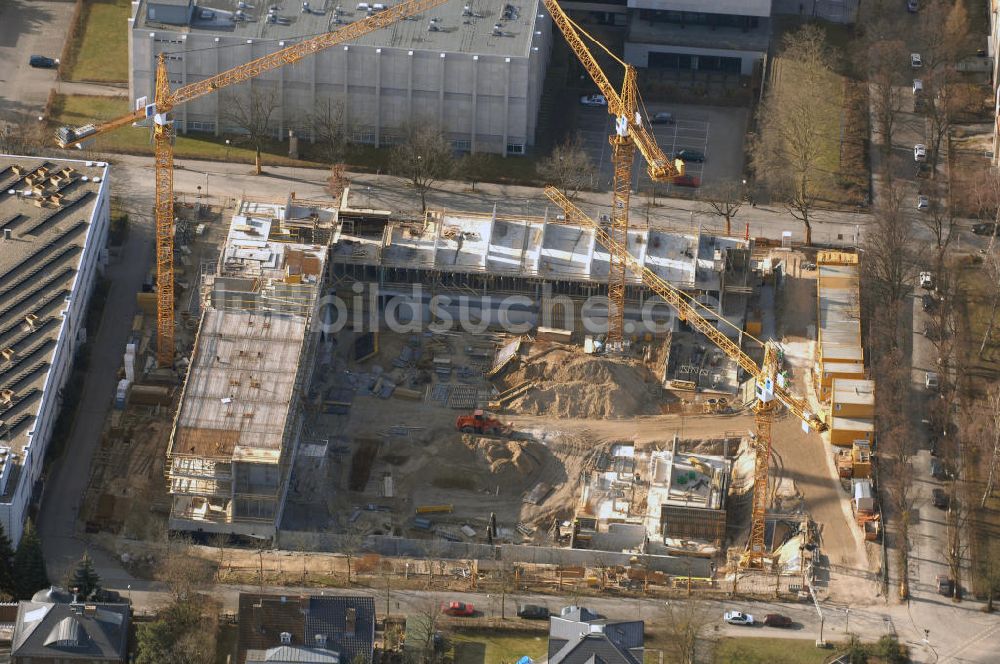 Berlin von oben - Neubau der Freien Universität Berlin