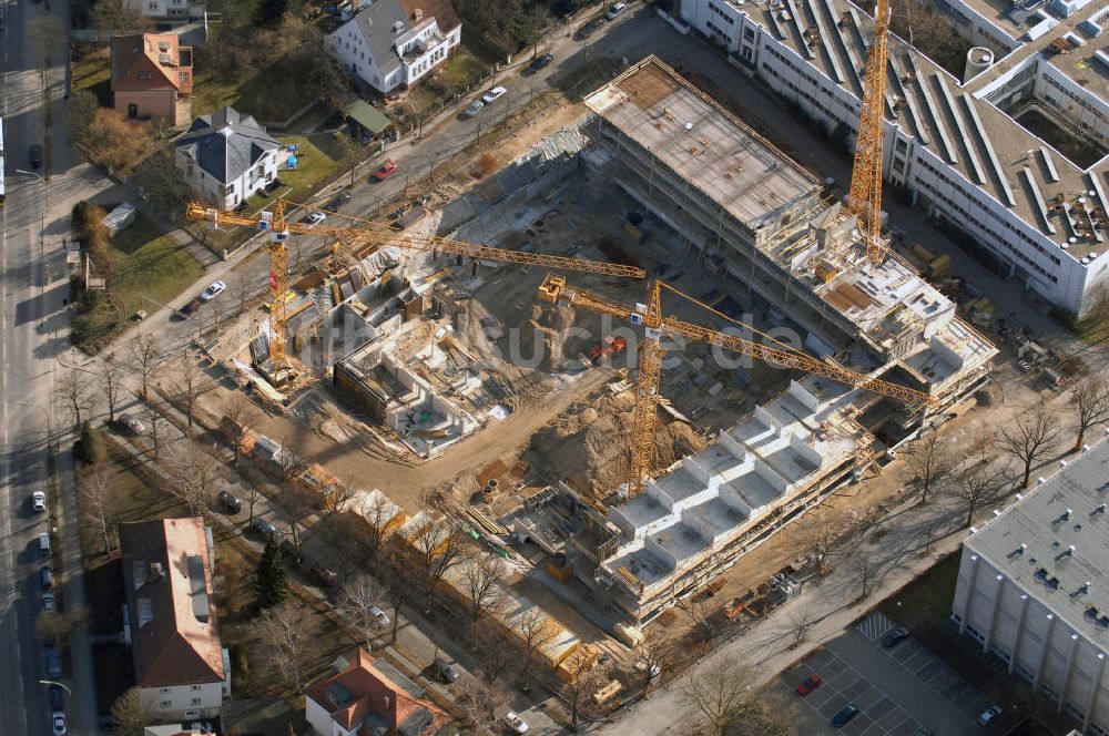 Berlin von oben - Neubau der Freien Universität Berlin