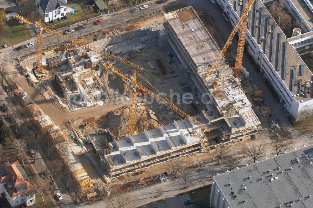 Luftaufnahme Berlin - Neubau der Freien Universität Berlin