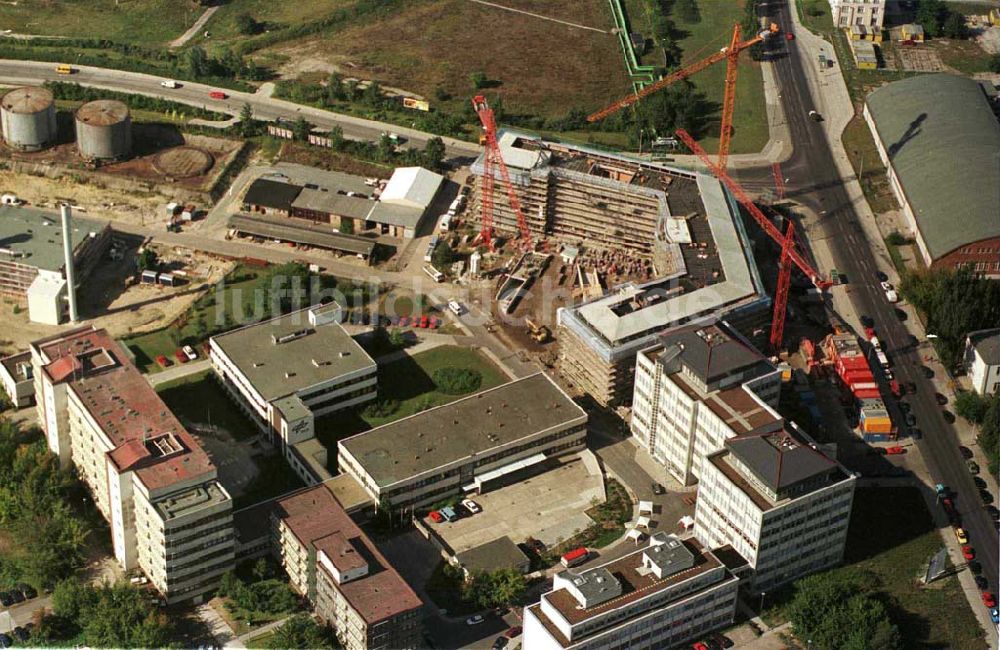 Berlin aus der Vogelperspektive: Neubau auf dem Gelände des Heinrich Hertz - Institutes in Adlershof