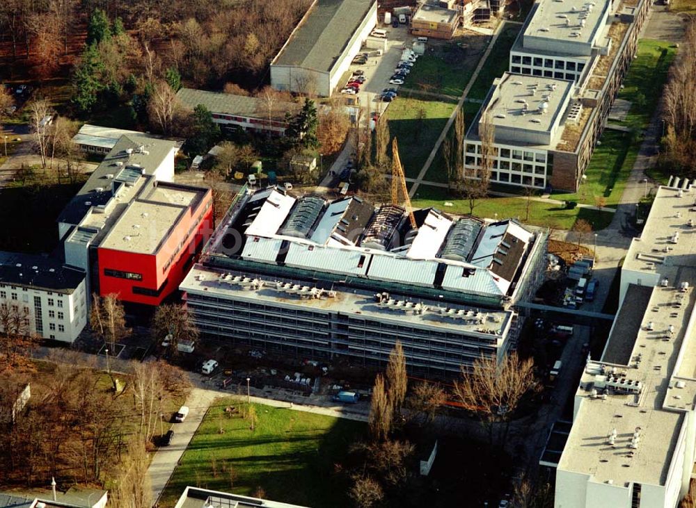 Berlin - Buch aus der Vogelperspektive: Neubau auf dem Gelände des HELIOS-Klinikums Berlin - Buch.