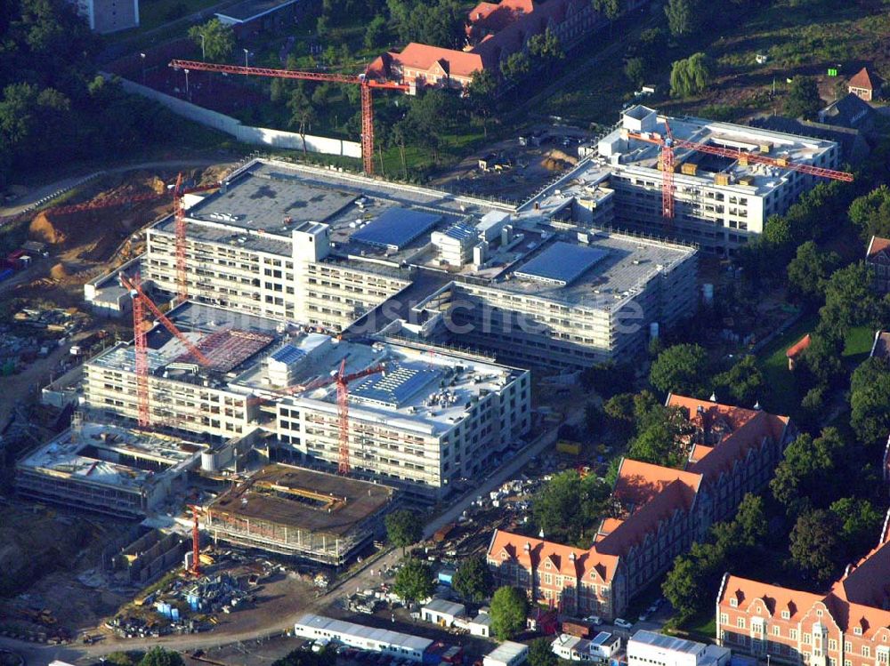 Berlin (Buch) von oben - Neubau des HELIOS Klinikum - Berlin (Buch)