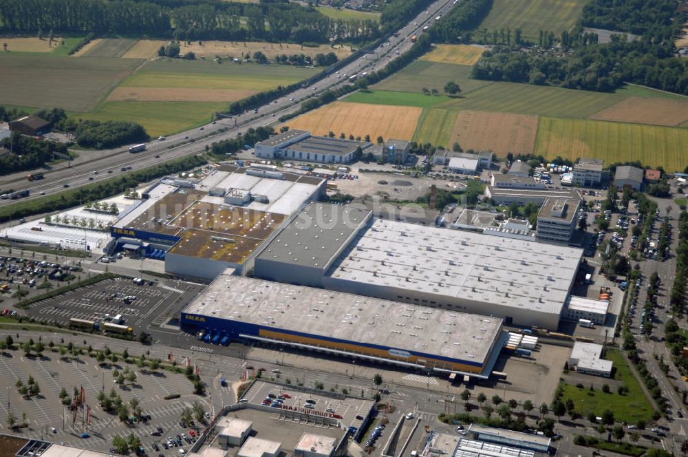 Luftaufnahme Ludwigsburg - Neubau des IKEA Einrichtungshaus in Ludwigsburg