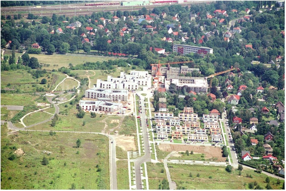 Luftaufnahme Berlin - Neubau Krankenhaus Hedwigshöhe Zentrum für Hand- und Fußchirurgie in Bohnsdorf in Berlin, Deutschland