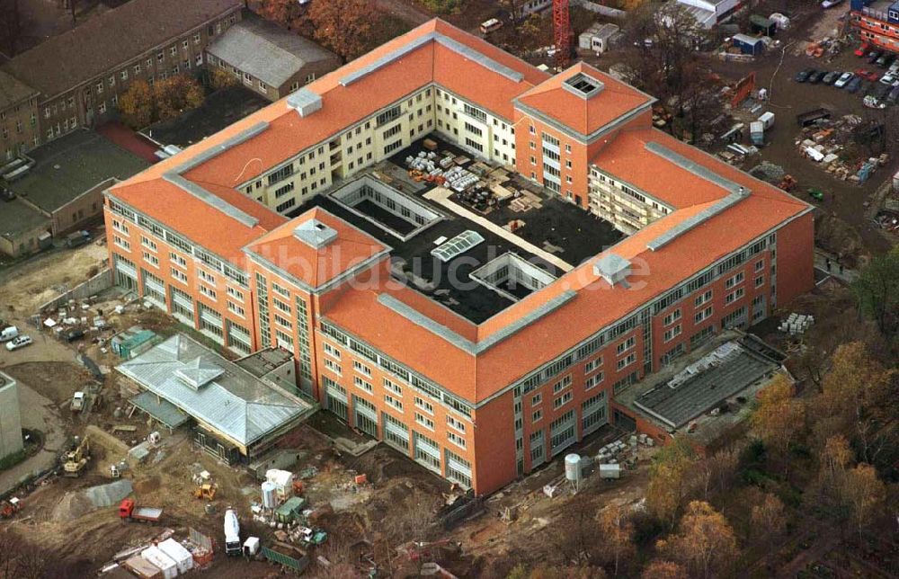 Berlin - Weißensee aus der Vogelperspektive: Neubau Krankenhaus Weißensee