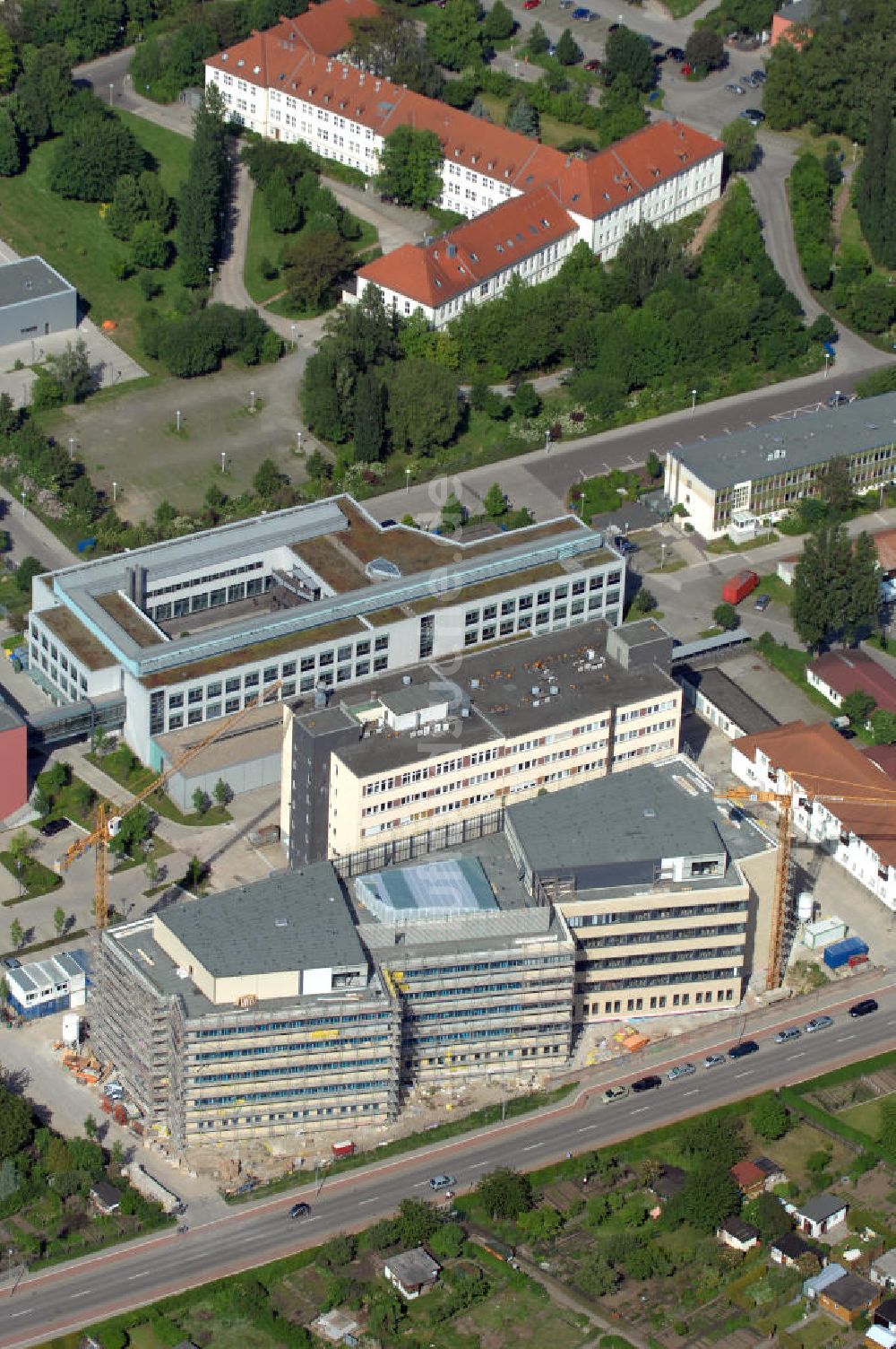 Luftaufnahme Magdeburg - Neubau Leibniz Institut Magdeburg