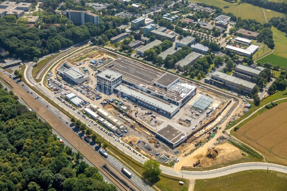 Luftbild Dortmund - Neubau des Logistikzentrums Geldspeicher der Deutschen Bundesbank in Dortmund im Bundesland Nordrhein-Westfalen