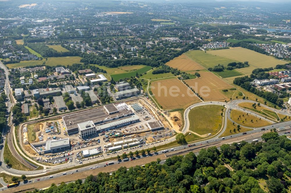 Dortmund aus der Vogelperspektive: Neubau des Logistikzentrums Geldspeicher der Deutschen Bundesbank in Dortmund im Bundesland Nordrhein-Westfalen