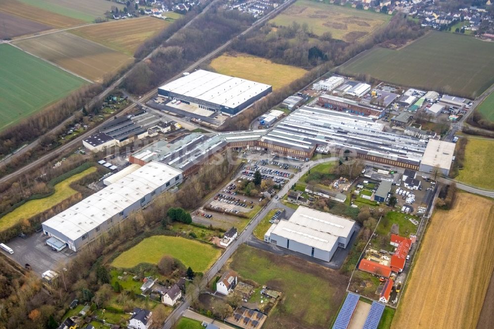 Holzwickede aus der Vogelperspektive: Neubau des Logistikzentrums der Hillwood HWE Germany GmbH in Holzwickede im Bundesland Nordrhein-Westfalen, Deutschland