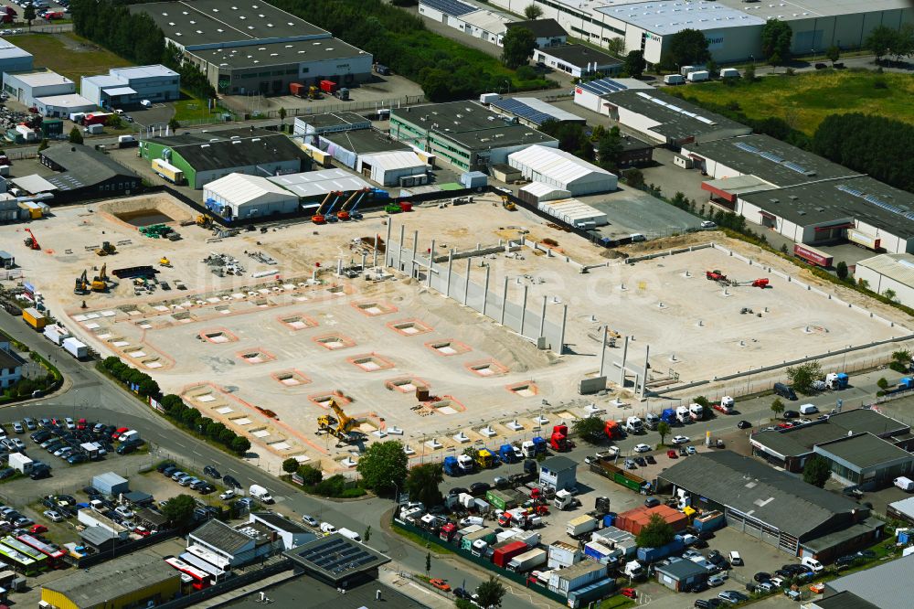 Luftbild Neu Wulmstorf - Neubau des Logistikzentrums der SEGRO Deutschland GmbH in Neu Wulmstorf im Bundesland Niedersachsen, Deutschland