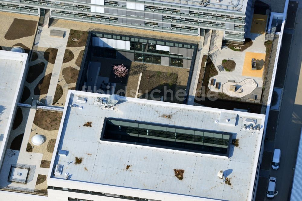 Luftbild Göttingen - Neubau des Max-Planck-Institut für Sonnensystemforschung in Göttingen im Bundesland Niedersachsen