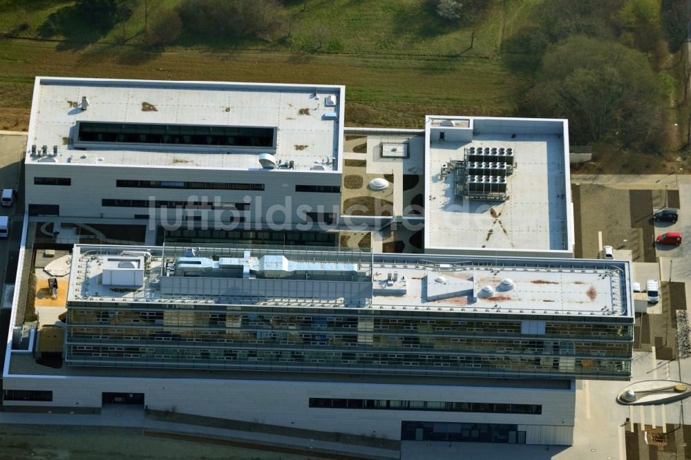 Luftbild Göttingen - Neubau des Max-Planck-Institut für Sonnensystemforschung in Göttingen im Bundesland Niedersachsen