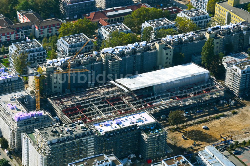 Berlin von oben - Neubau einer Mehrfamilienhaus-Wohnanlage Havelufer-Quartier in Berlin, Deutschland