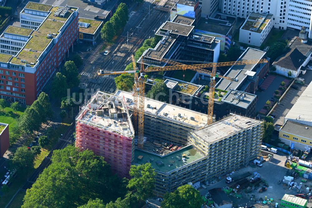 Luftbild Köln - Neubau einer Mehrfamilienhaus-Wohnanlage SECHTM in Köln im Bundesland Nordrhein-Westfalen, Deutschland