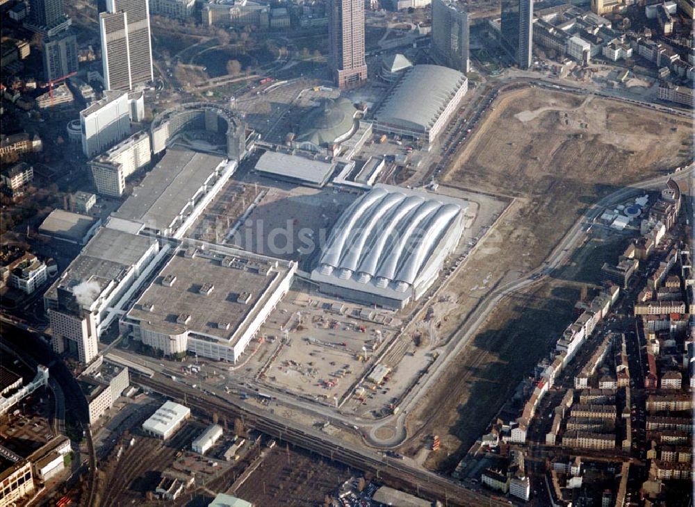 Luftbild Frankfurt / M. - Neubau Messezentrum von Frankfurt/Main. (Hessen)..10.12.02