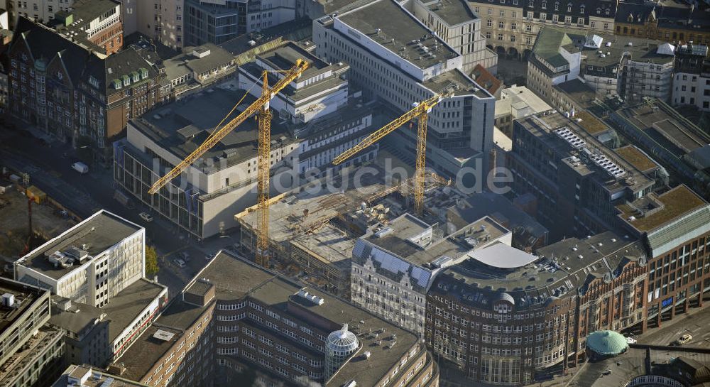 Hamburg aus der Vogelperspektive: Neubau des Metropolis-Hauses Hamburg