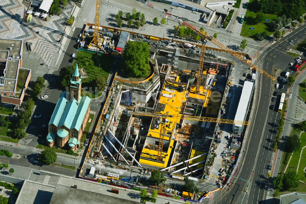 Berlin aus der Vogelperspektive: Neubau des Museums- Gebäude Museum des 20. Jahrhunderts in Berlin, Deutschland