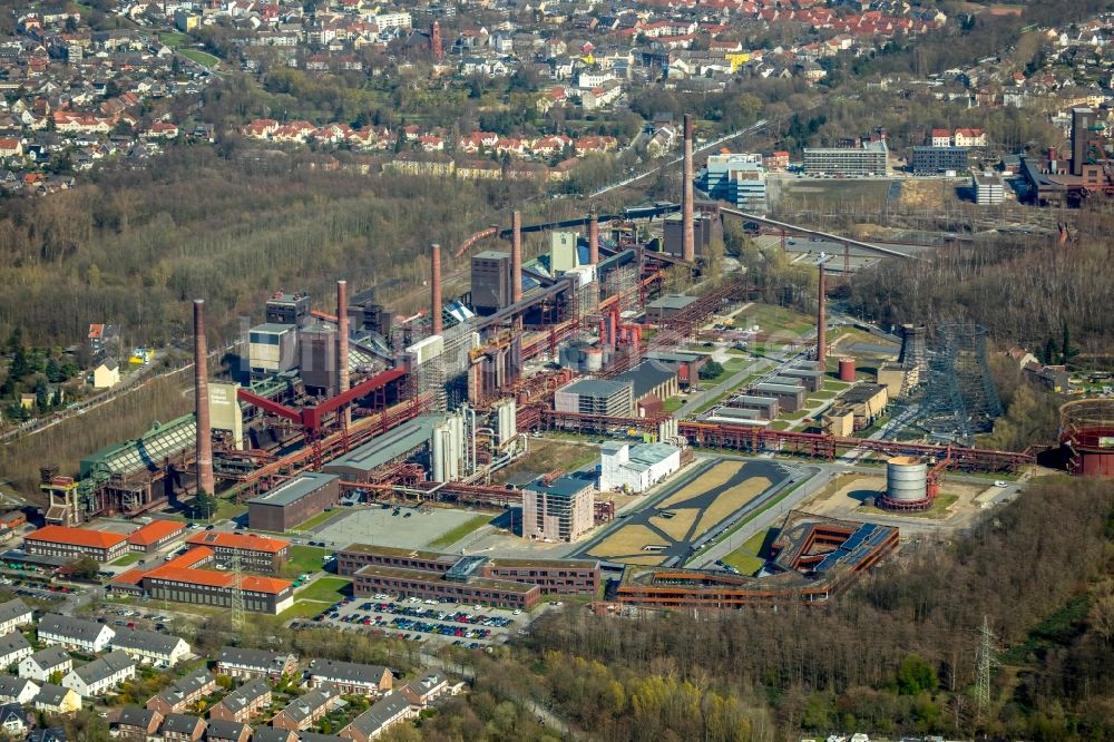 Luftaufnahme Essen - Neubau der RAG Montan Immobilien GmbH Im Welterbe der Zeche Zollverein in Essen im Bundesland Nordrhein-Westfalen