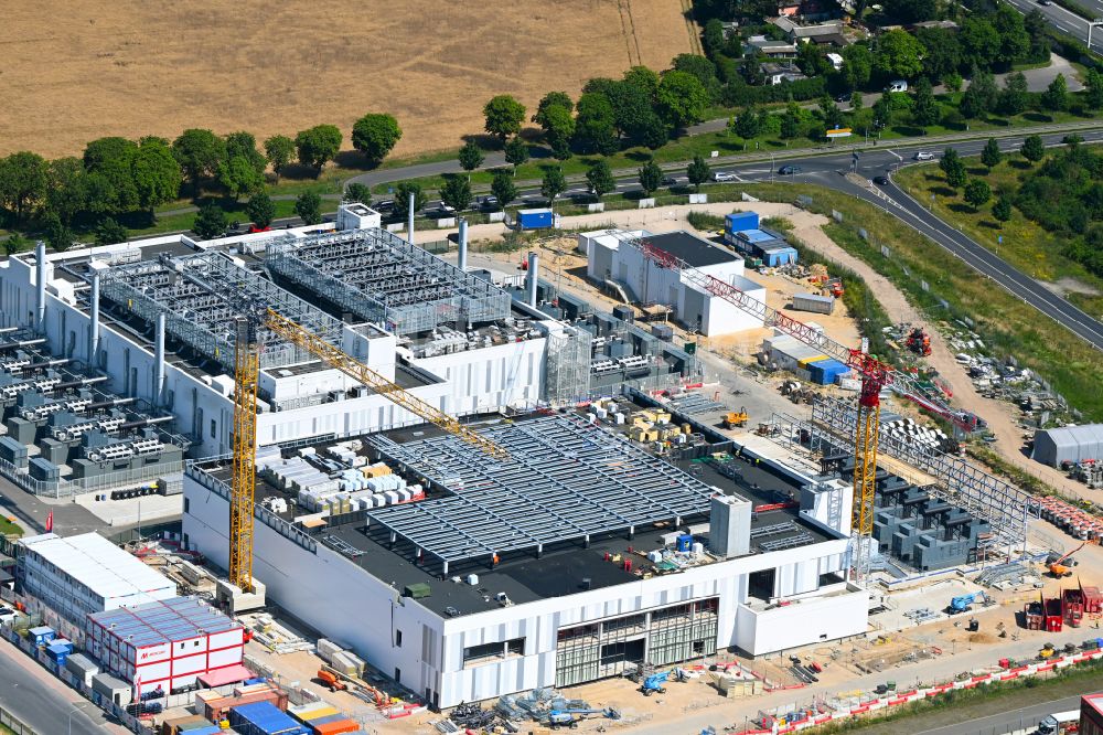 Mittenwalde aus der Vogelperspektive: Neubau des Rechenzentrums in Mittenwalde im Bundesland Brandenburg, Deutschland