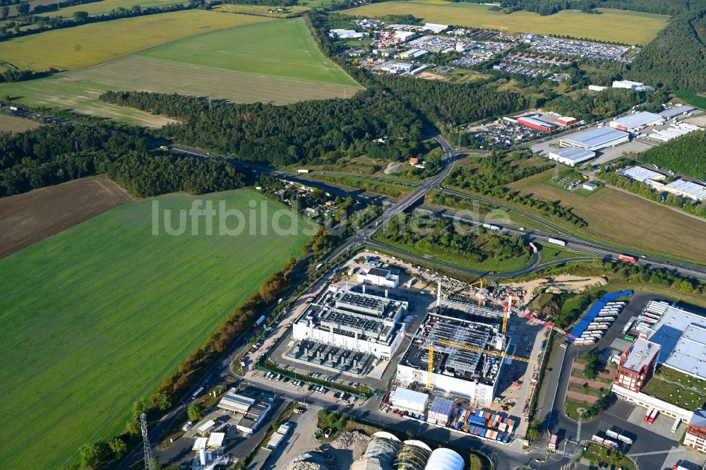 Luftbild Mittenwalde - Neubau des Rechenzentrums in Mittenwalde im Bundesland Brandenburg, Deutschland