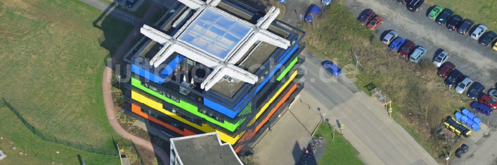 Göttingen von oben - Neubau des Schüler- Labors XLAB in Göttingen im Bundesland Niedersachsen