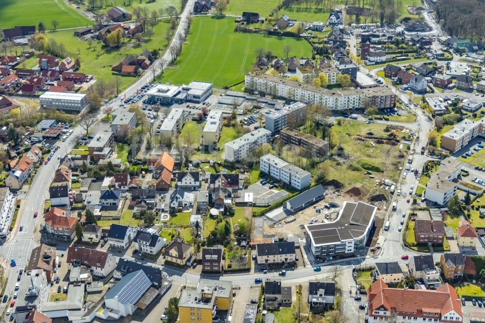 Luftbild Hamm - Neubau Seniorenzentrum in Hamm im Bundesland Nordrhein-Westfalen, Deutschland