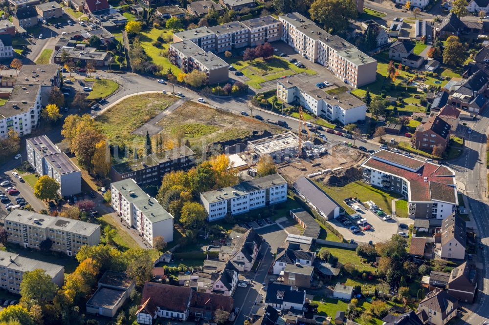 Luftbild Hamm - Neubau Seniorenzentrum in Hamm im Bundesland Nordrhein-Westfalen, Deutschland