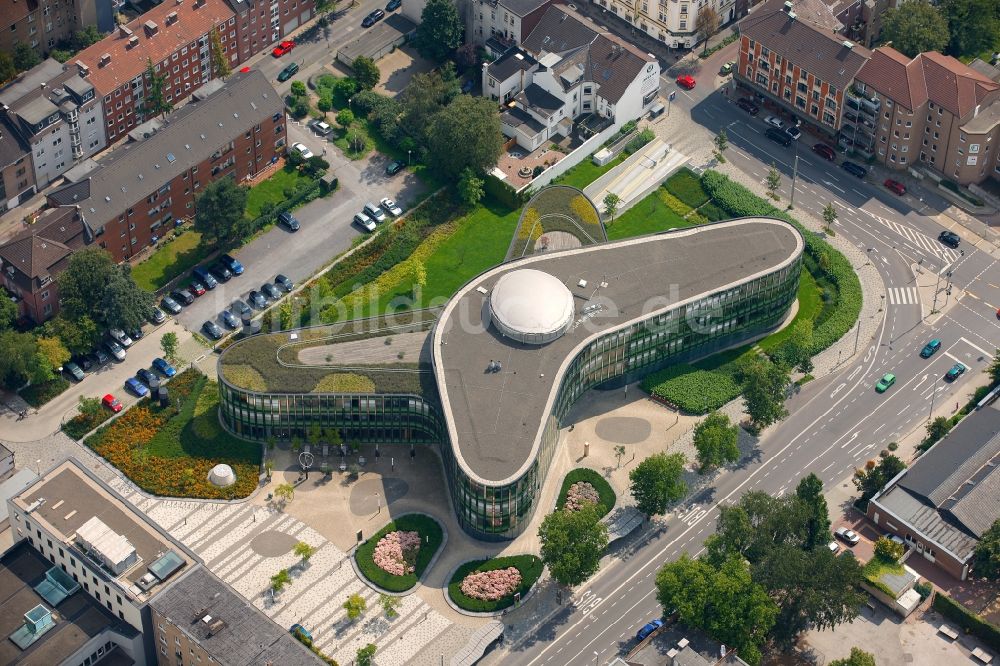 Luftbild Oberhausen - Neubau der Stadtsparkasse in Oberhausen im Bundesland Nordrhein-Westfalen