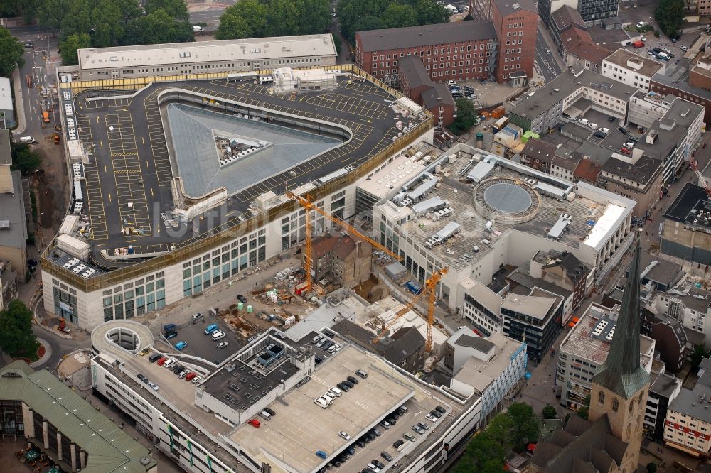 Luftbild Dortmund - Neubau der Thier-Galerie in Dortmund im Bundesland Nordrhein-Westfalen