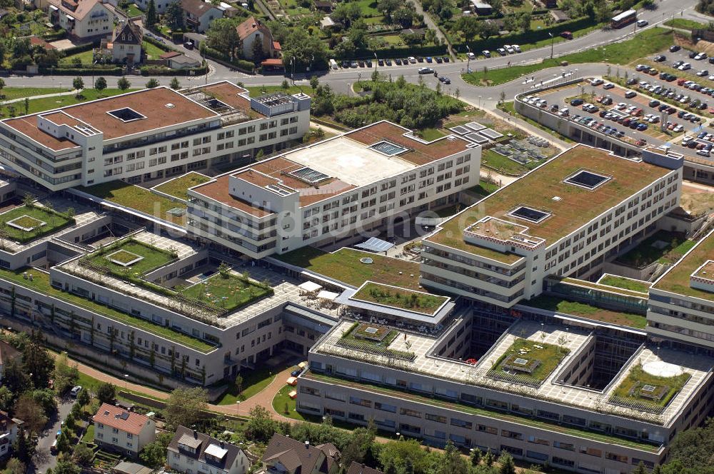 Würzburg Von Oben Neubau Universitätsklinikum Würzburg