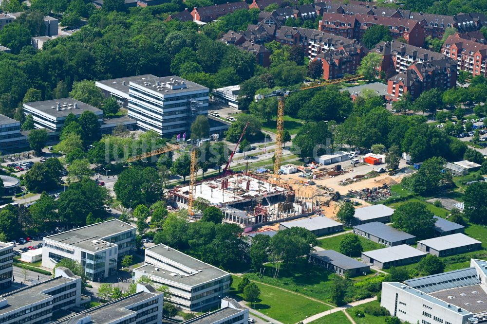 Luftaufnahme Kiel - Neubau im Universitäts- Bereich CeTEB in Kiel im Bundesland Schleswig-Holstein, Deutschland