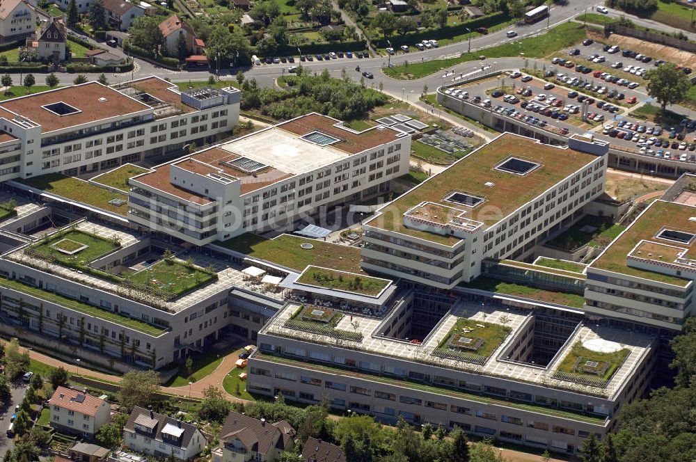 Luftaufnahme Würzburg - Neubau Universitätsklinikum Würzburg