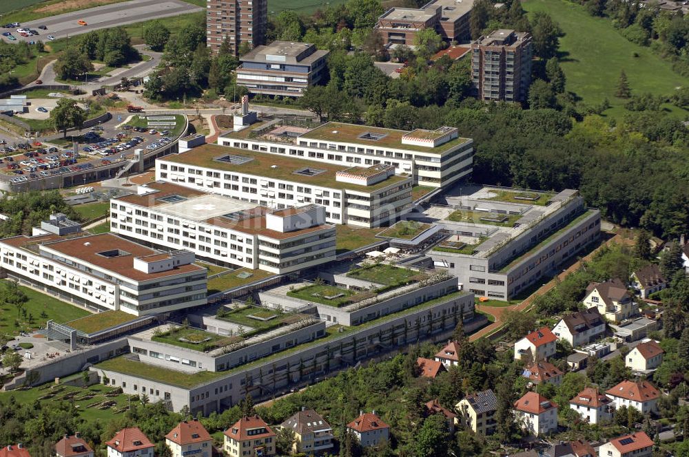 Würzburg aus der Vogelperspektive: Neubau Universitätsklinikum Würzburg