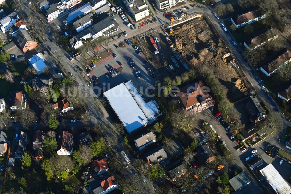 Luftaufnahme Hamburg - Neubau des Unternehmens-Verwaltungsgebäude der Ppw Polyplan Werkzeuge GmbH im Ortsteil Schnelsen in Hamburg, Deutschland