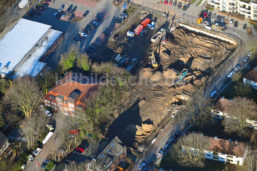 Luftaufnahme Hamburg - Neubau des Unternehmens-Verwaltungsgebäude der Ppw Polyplan Werkzeuge GmbH im Ortsteil Schnelsen in Hamburg, Deutschland