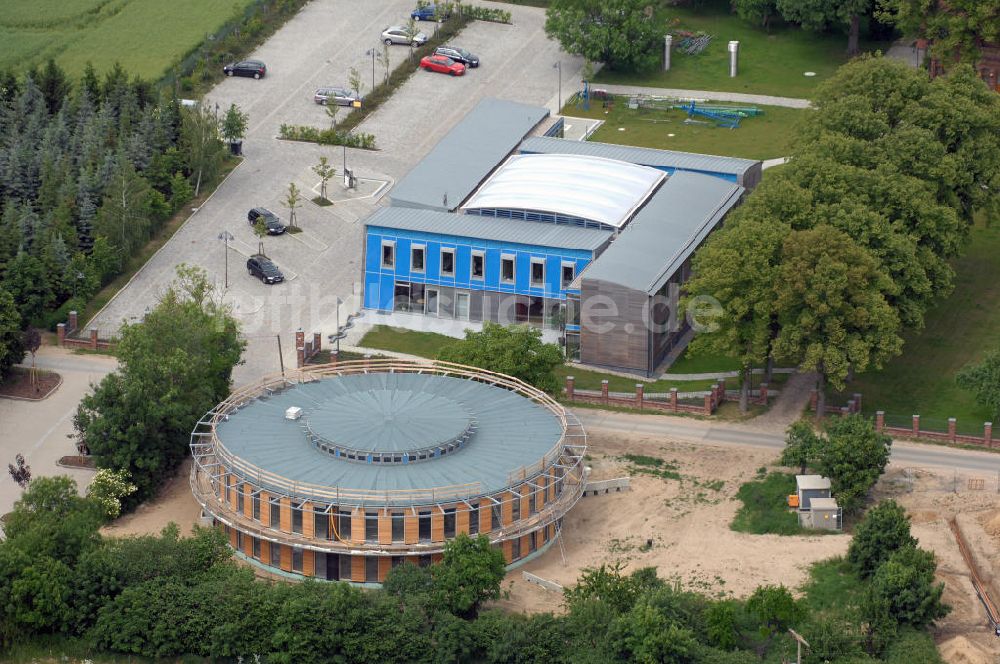 Dauerthal von oben - Neubau Verwaltungsgebäude Enertrag AG Dauerthal